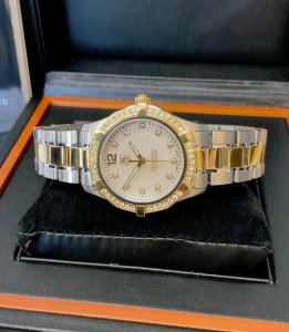 TAG Heuer Aquaracer WAF1350 32mm Diamond Bezel display picture 2