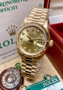 Rolex Lady-Datejust 26mm 69178 Yellow Gold