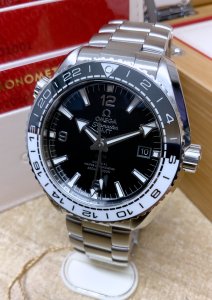 Omega Planet Ocean GMT 600M 'Oreo' 43.5mm 215.30.44.22.01.001