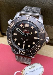 Omega Seamaster Diver 300M James Bond 007 Edition 210.90.42.20.01.001
