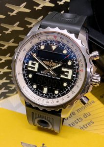 Breitling Chronospace A78365 48mm Black Dial