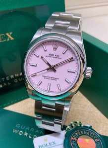 Rolex Oyster Perpetual 31 277200 Candy Pink Unworn