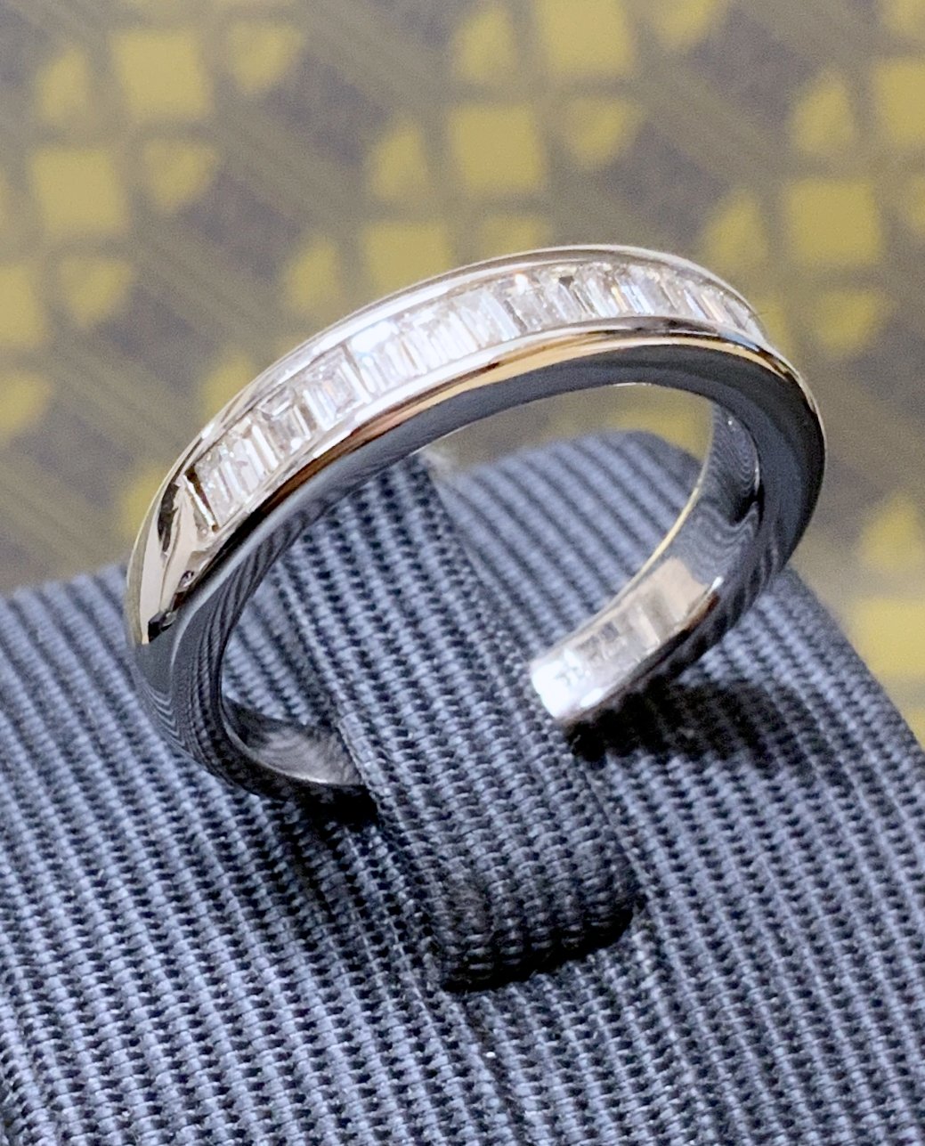 White Gold Half Eternity Ring