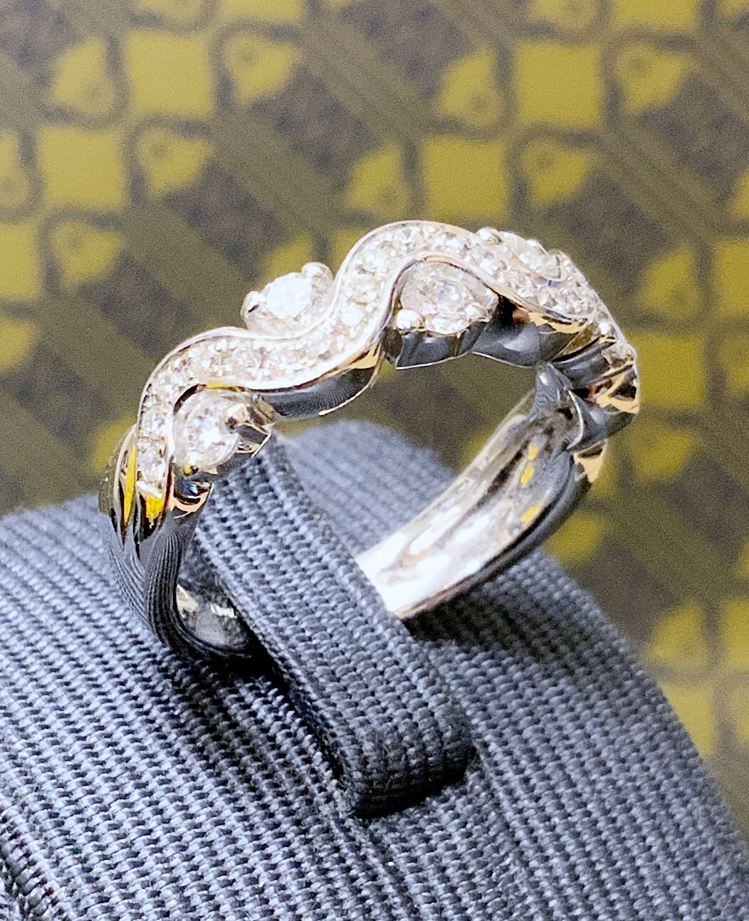 White Gold Diamond Ring
