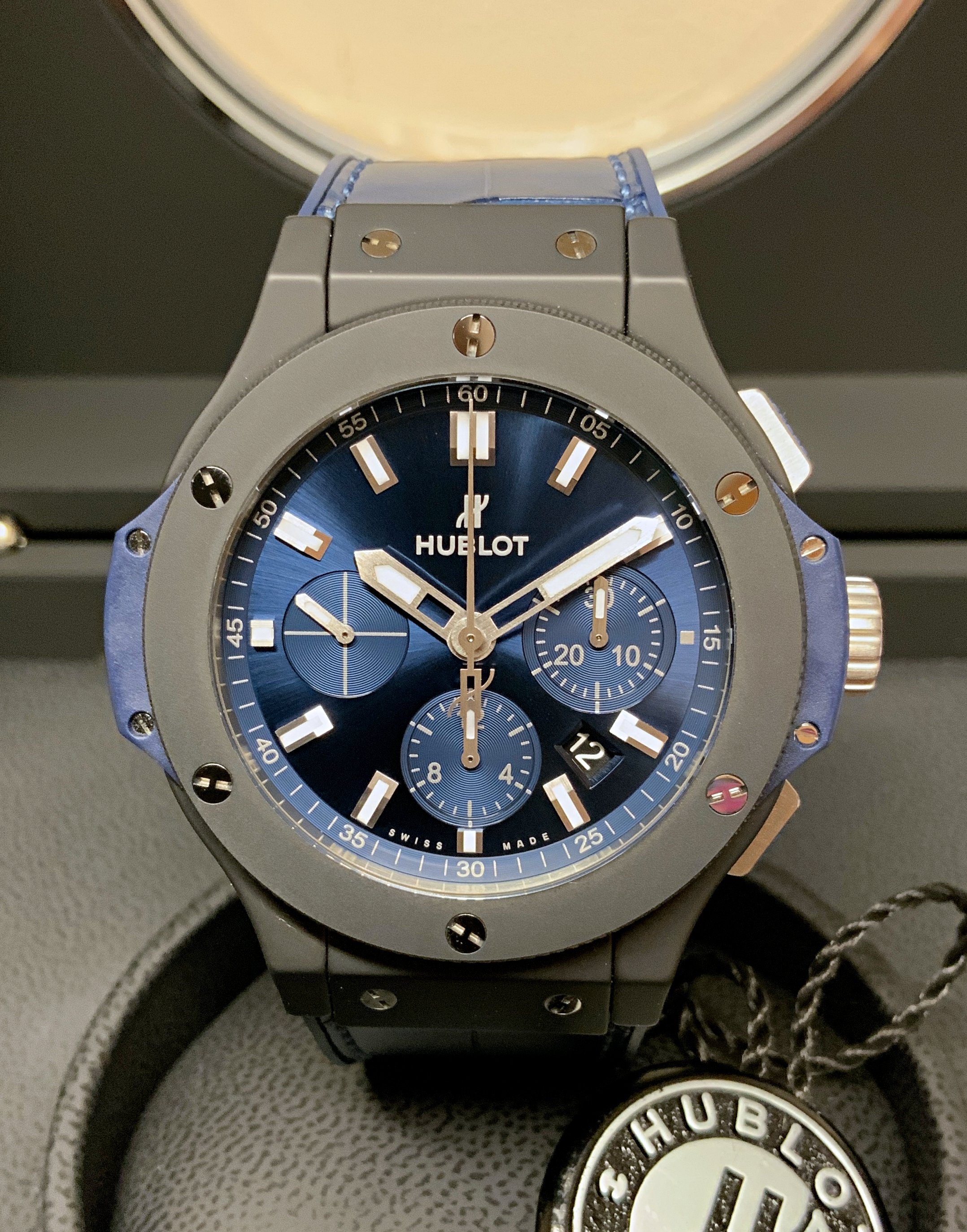 Hublot Big Bang Ceramic Blue 44mm 301.CI.7170.LR