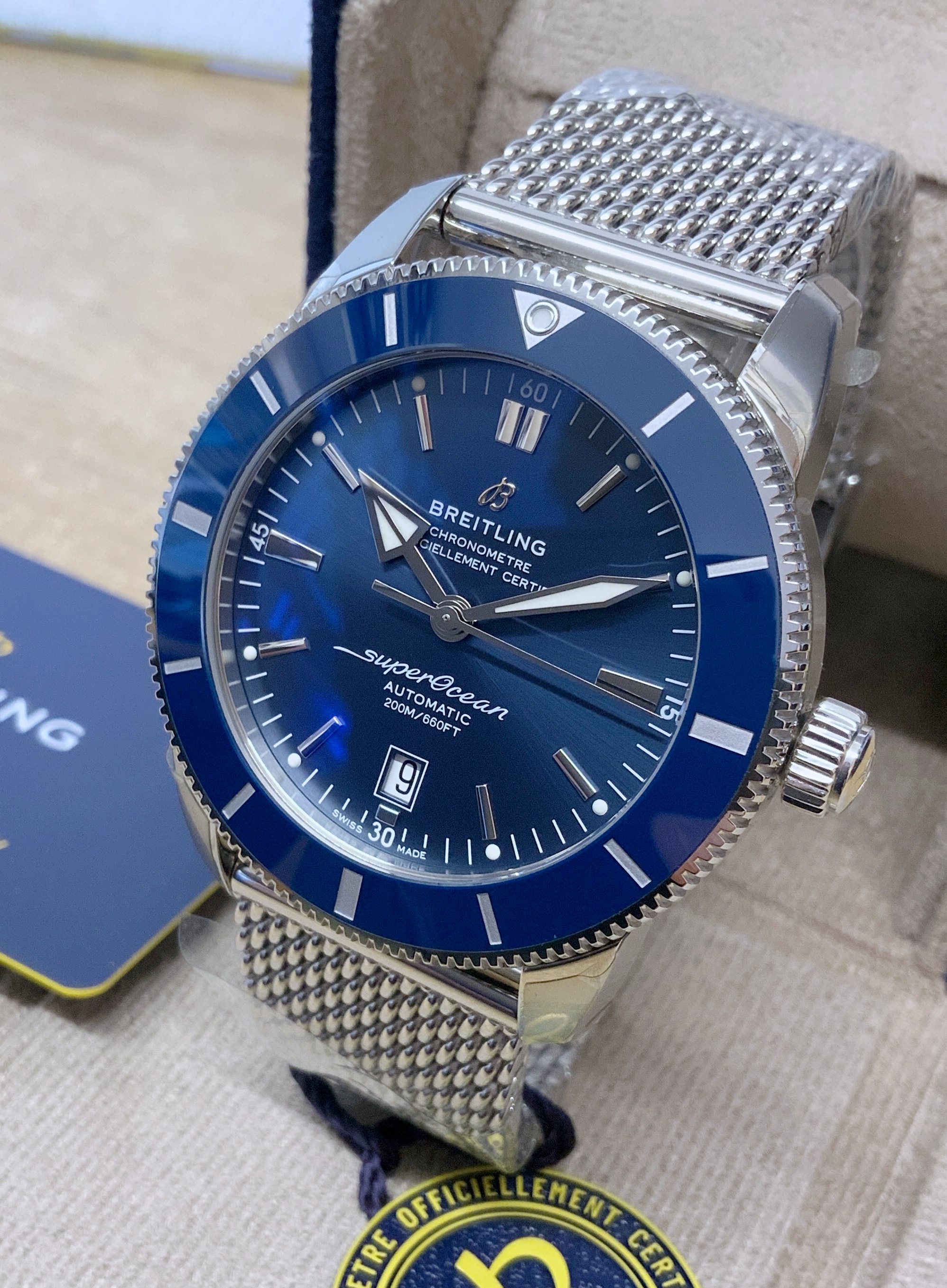 Breitling Superocean Heritage 46 AB2020 Blue Dial