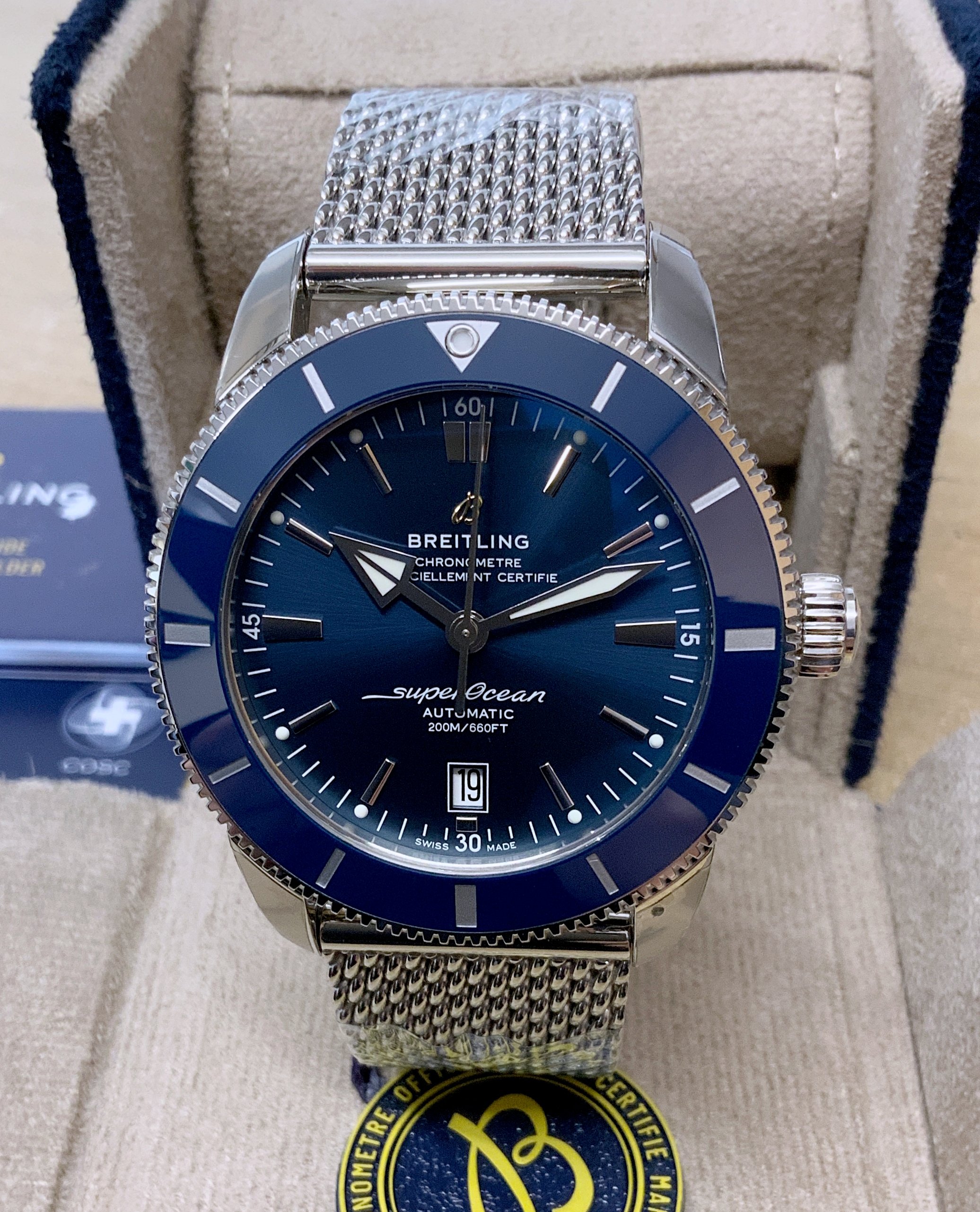Breitling Superocean Heritage 46 AB2020 Blue Dial