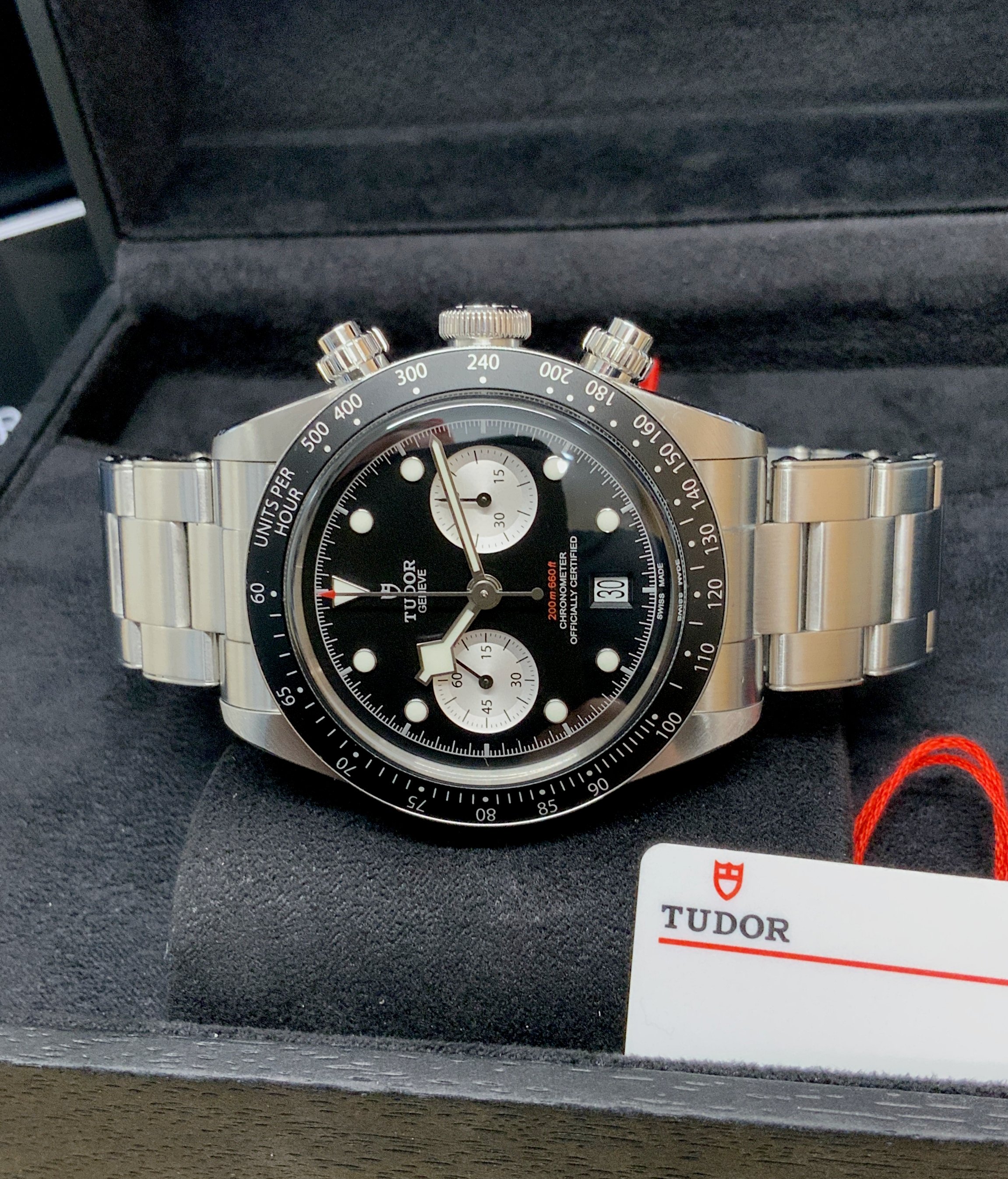 Bracciale Jubilee in acciaio per Tudor Black Bay/Heritage Chrono