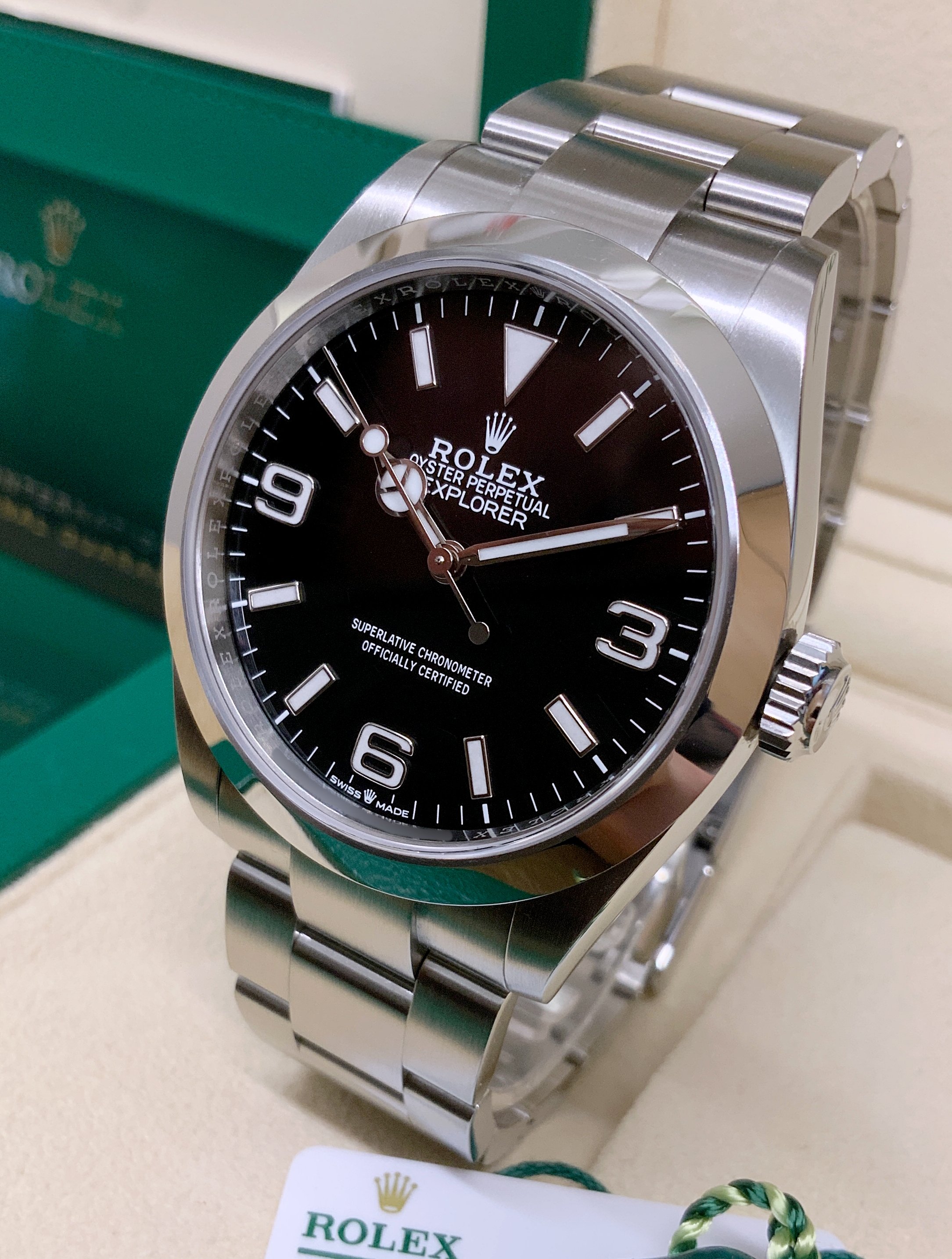 Rolex Explorer 40 224270 Black Dial