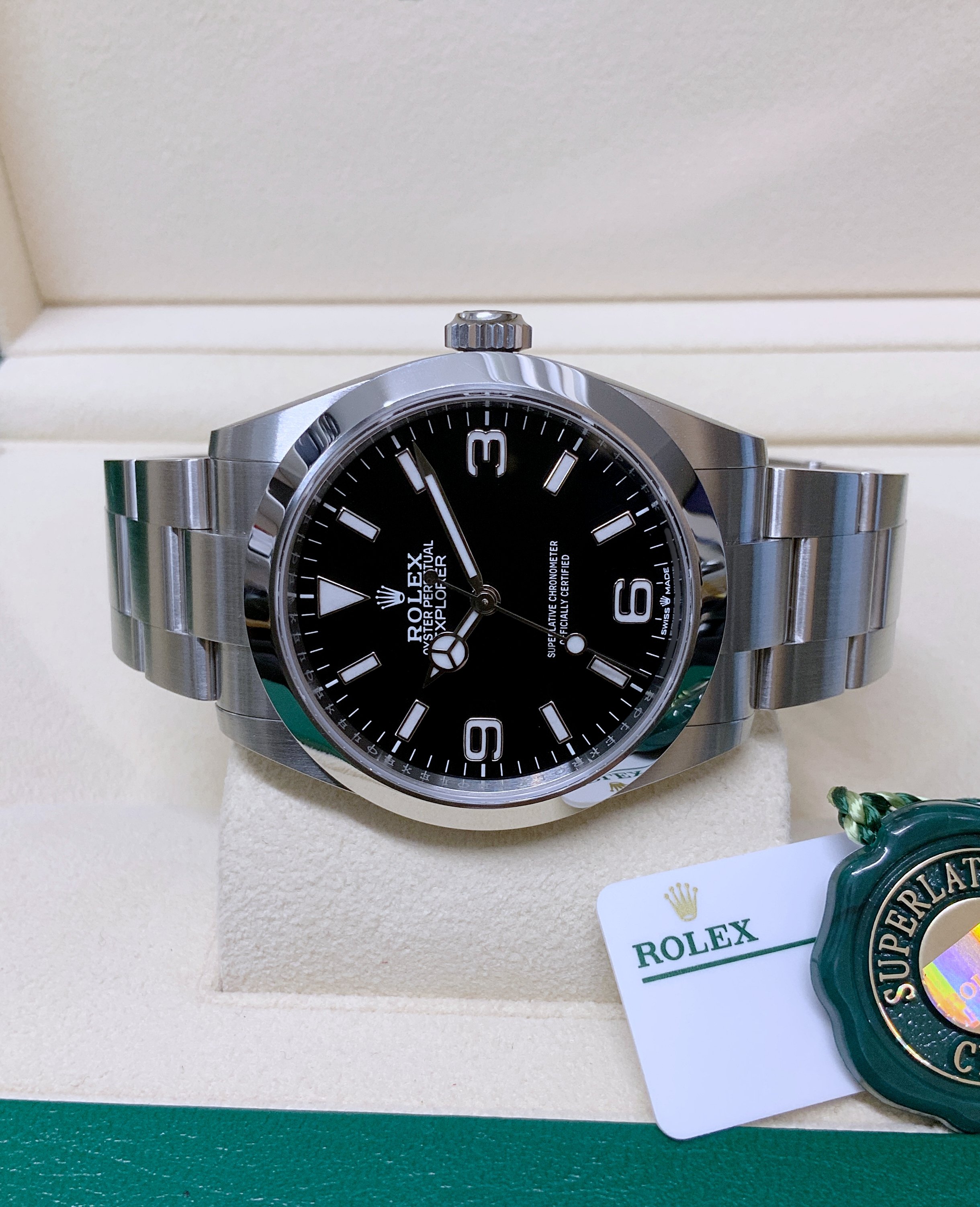 Rolex Explorer 40 224270 Black Dial