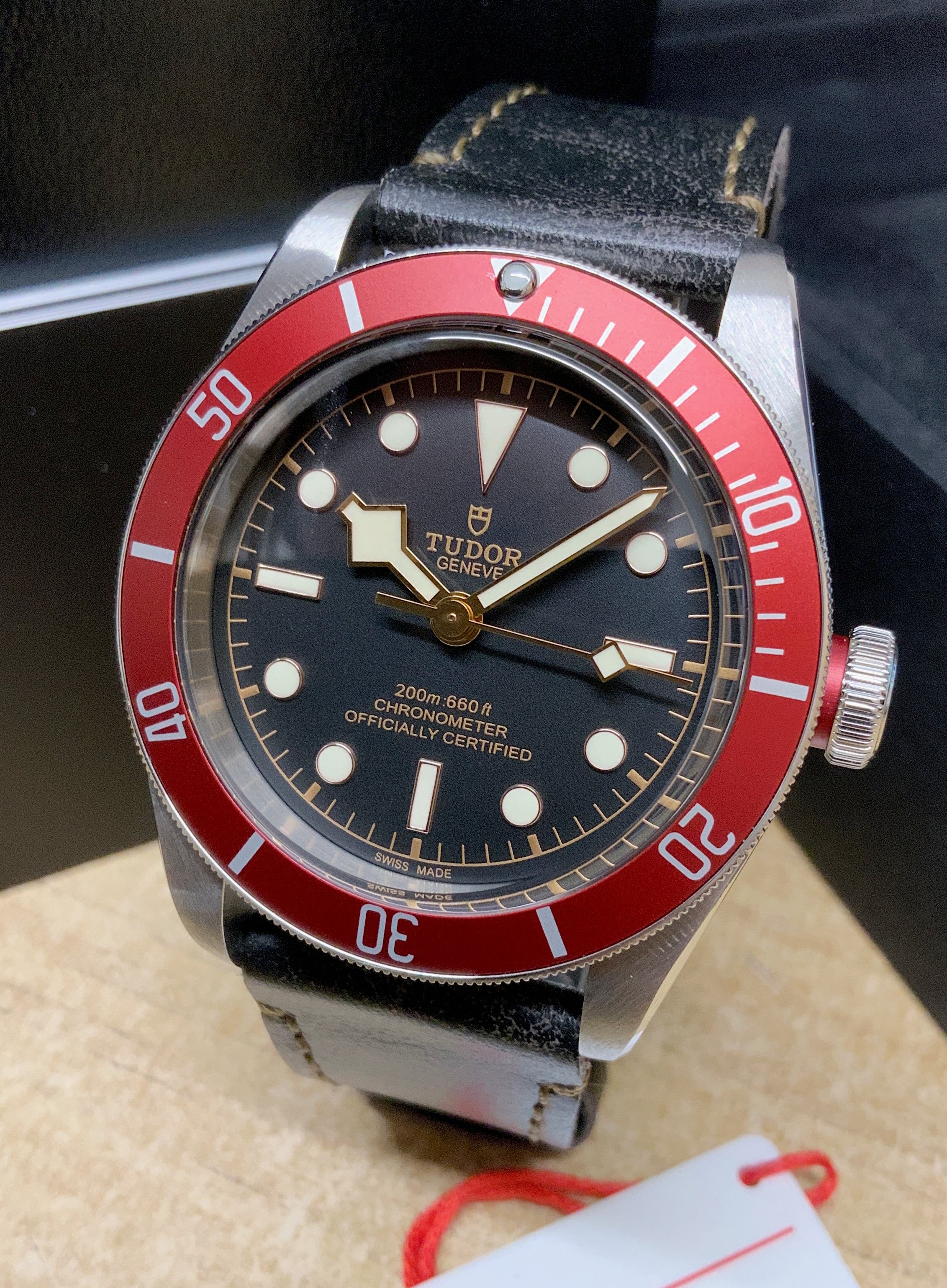 Tudor Heritage Black Bay 79230R 41mm Red Bezel
