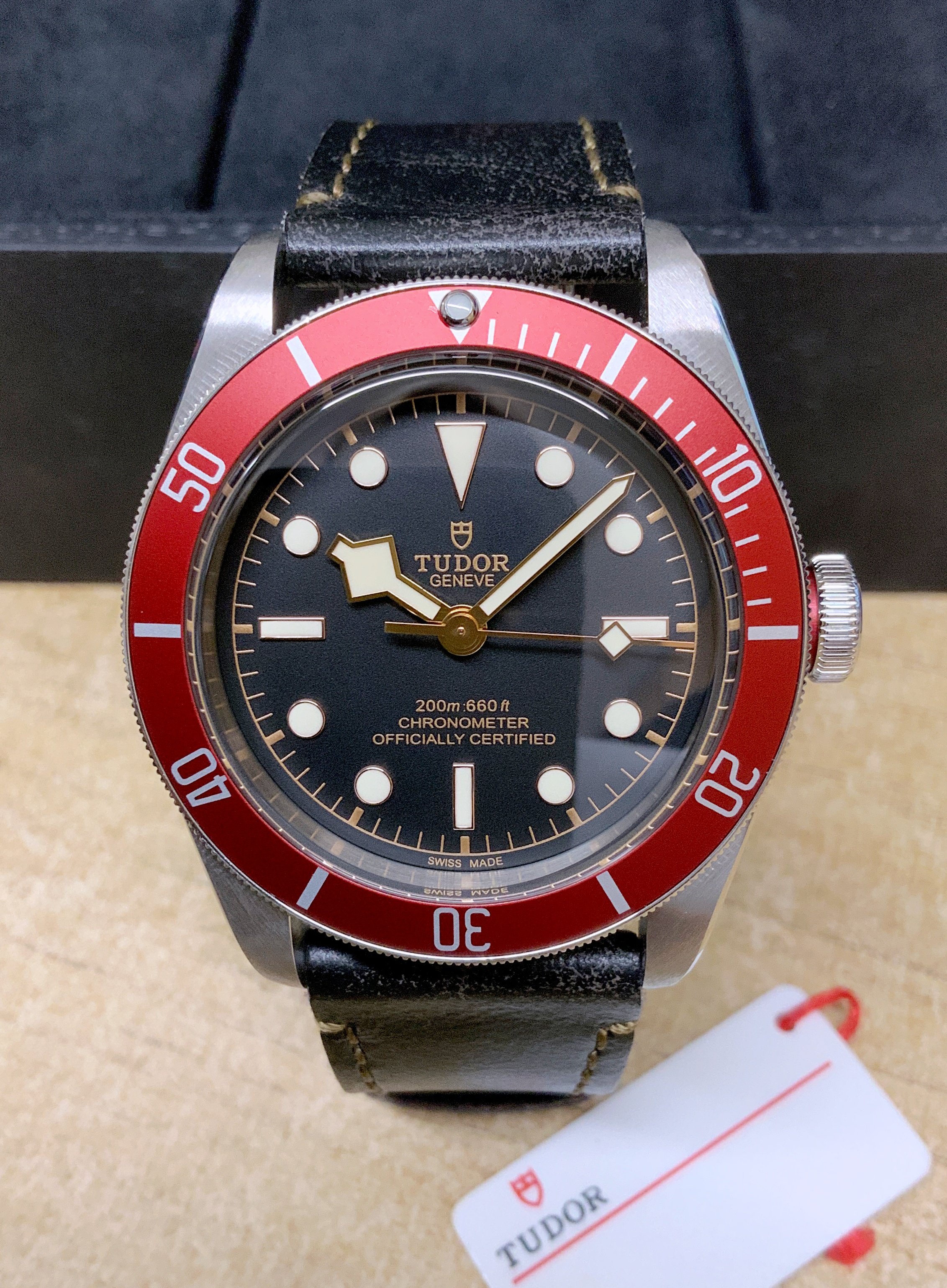 Tudor Heritage Black Bay 79230R 41mm Red Bezel