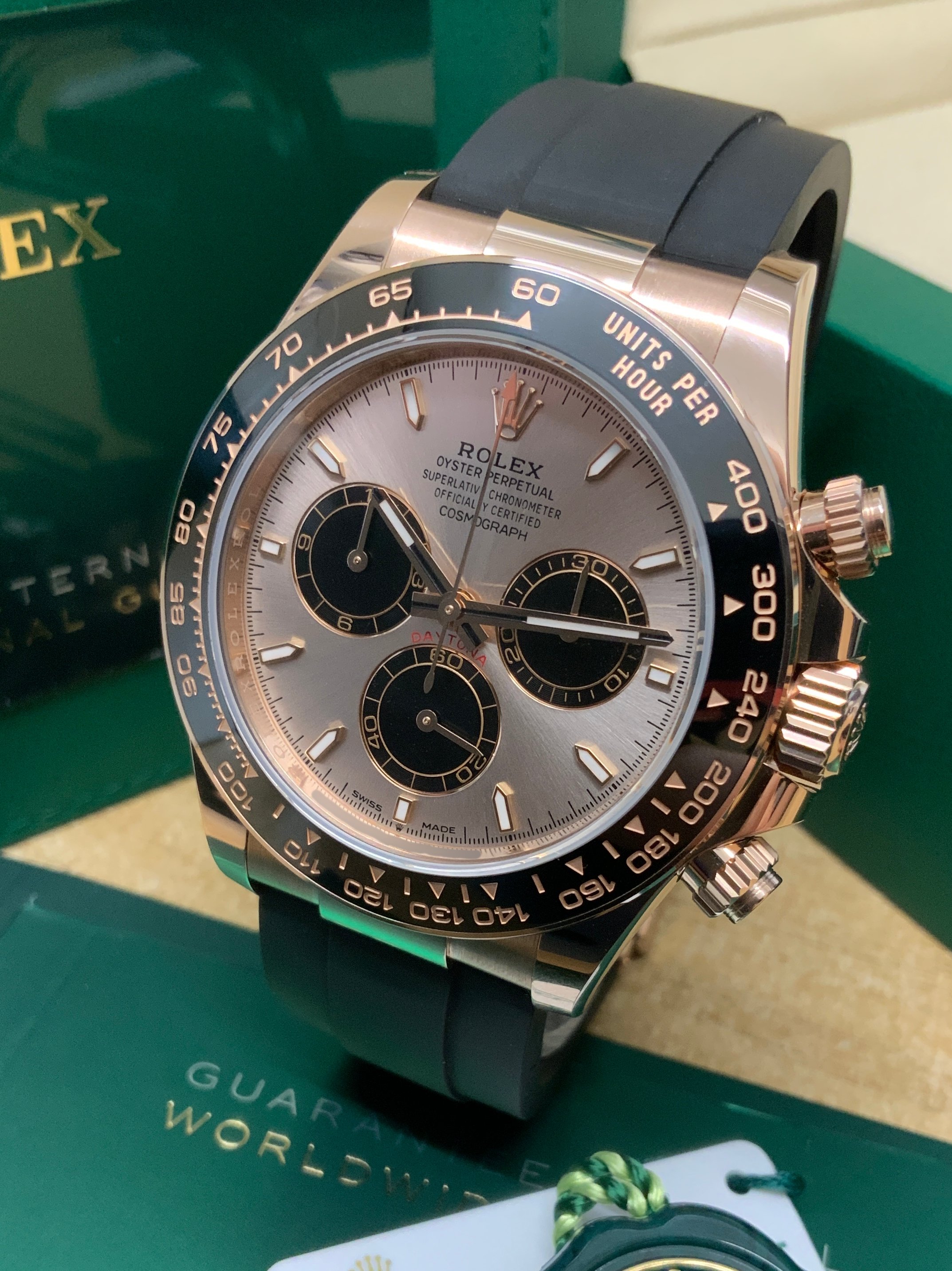 Rolex Daytona 126515LN Rose Gold Sundust Unworn