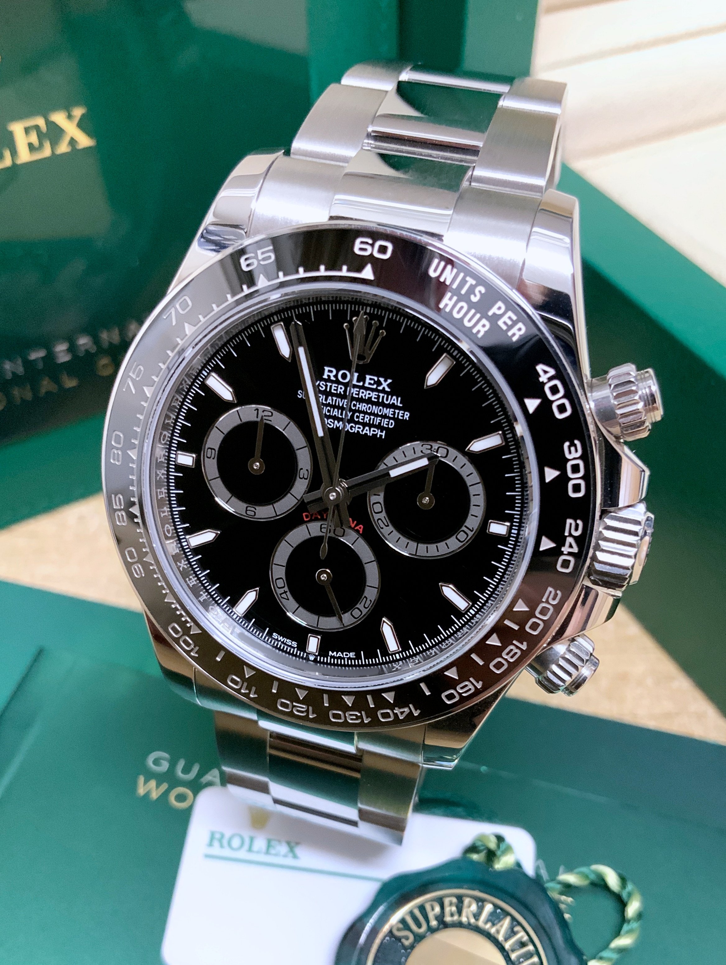 Rolex Daytona 126500LN Black Dial