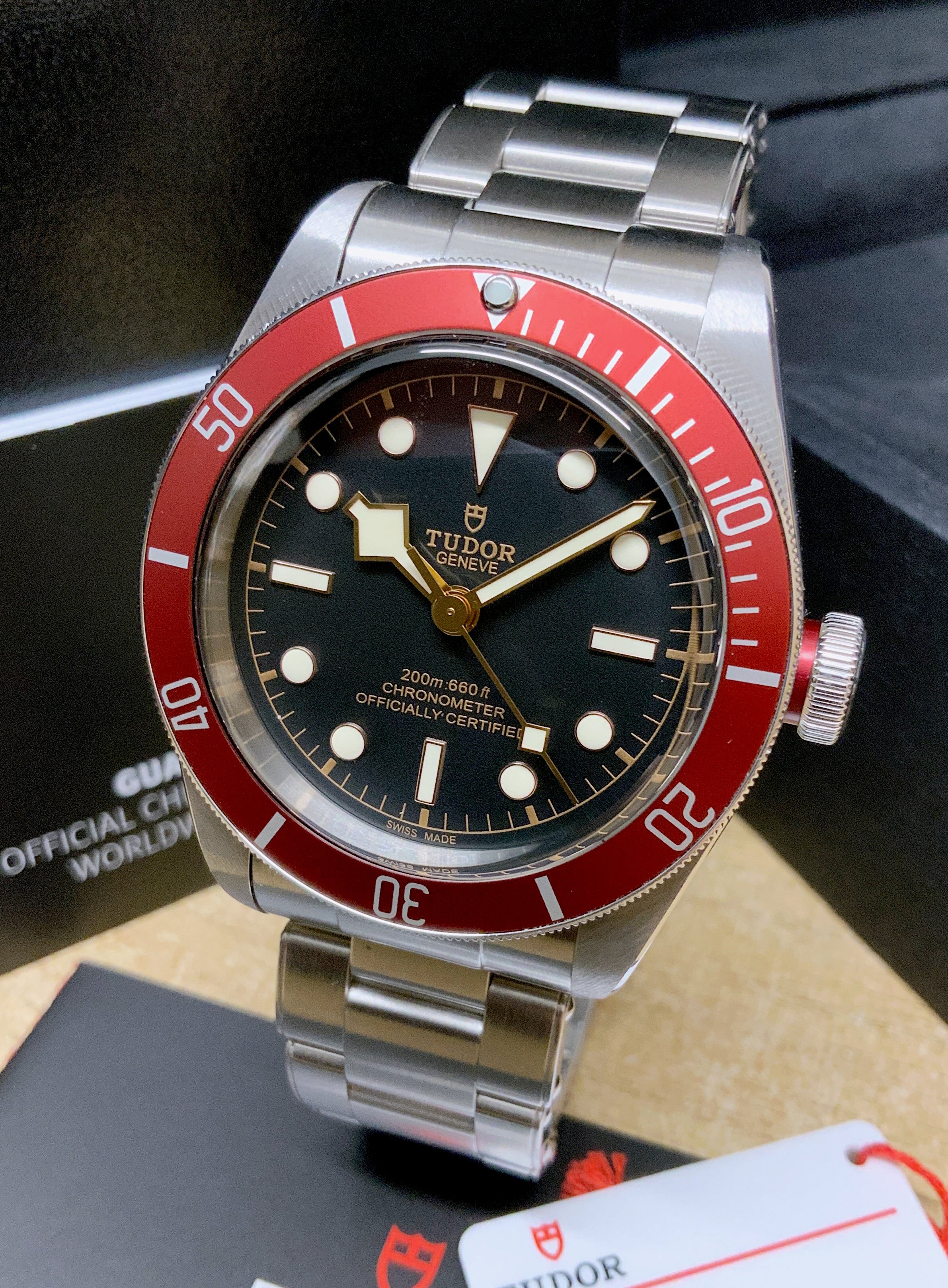 Tudor Heritage Black Bay 41mm 79230R Red Bezel