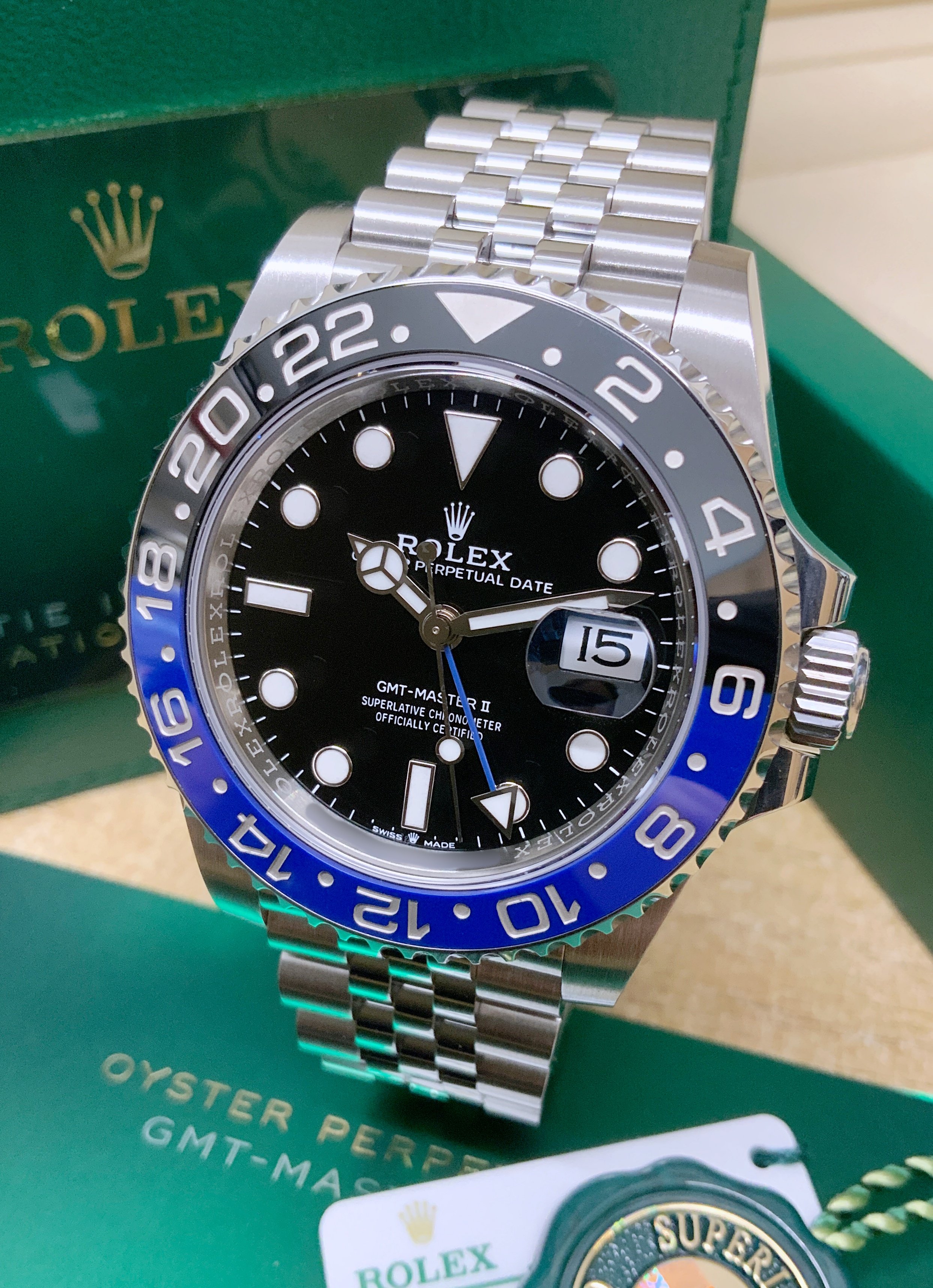 Rolex GMT-Master II 126710BLNR 'Batgirl'