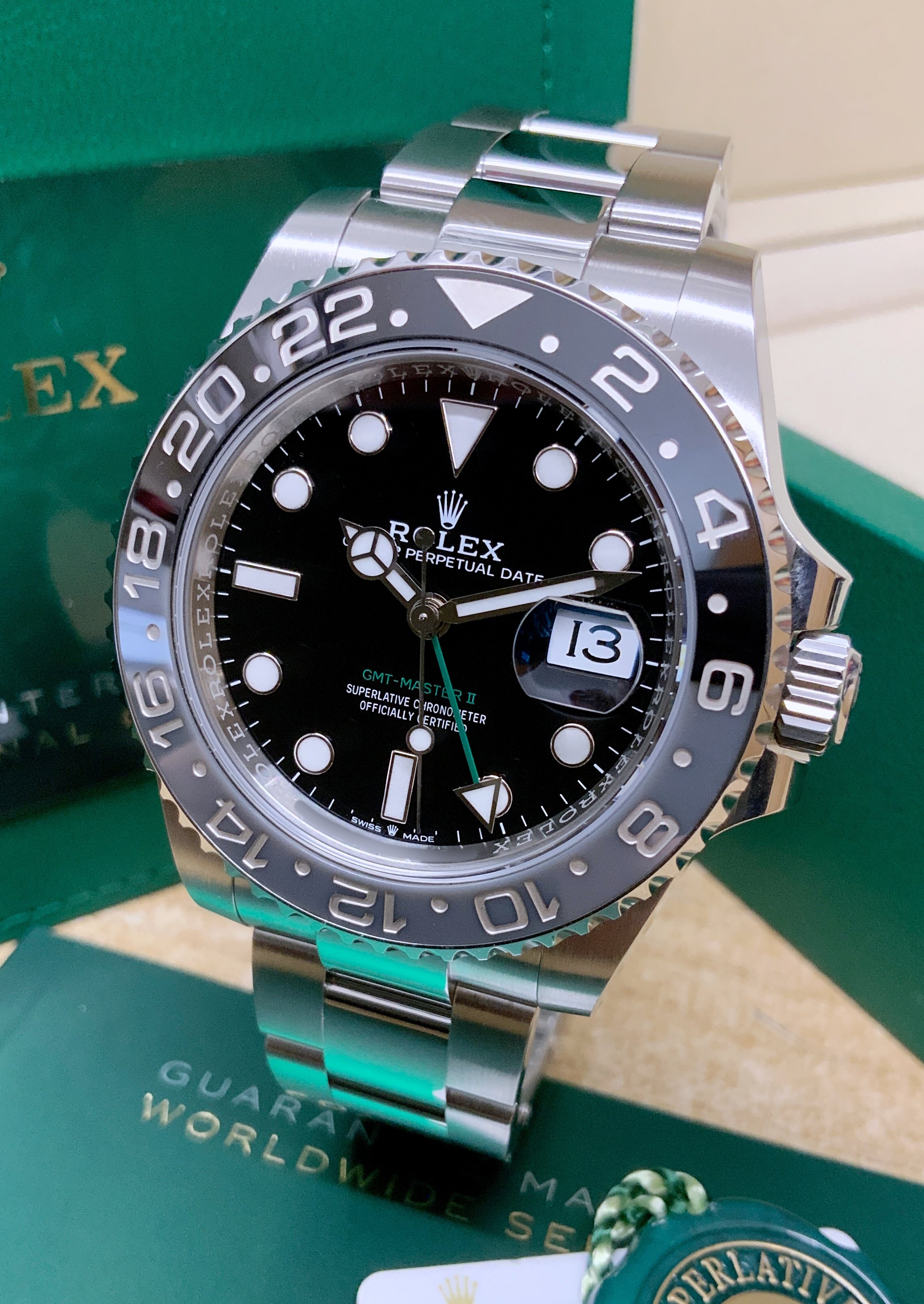 Rolex GMT-Master II 126710GRNR 'Bruce Wayne'