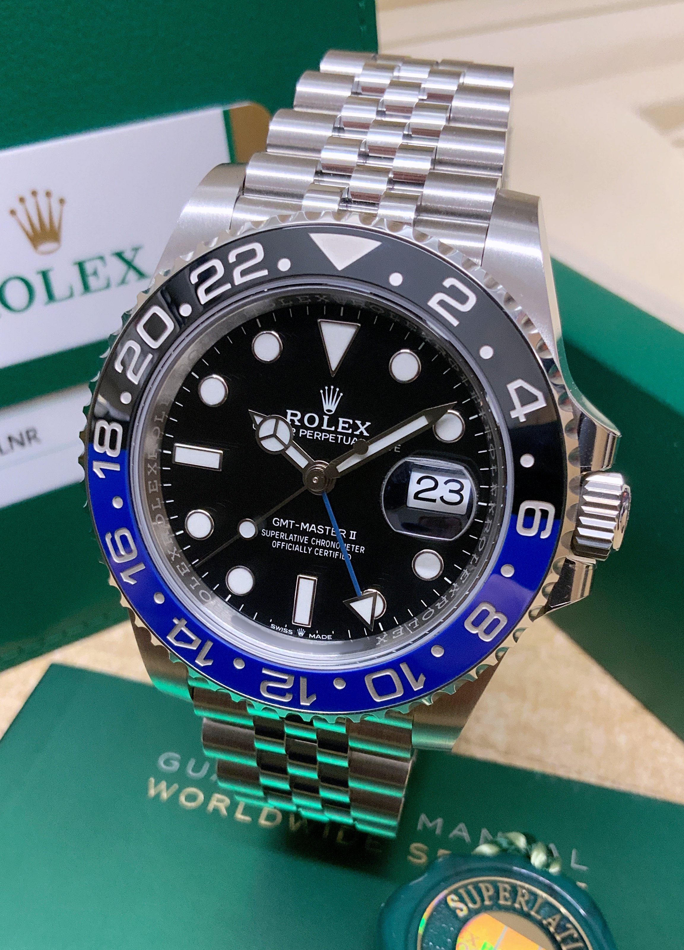 Rolex GMT-Master II 126710BLNR 'Batgirl'